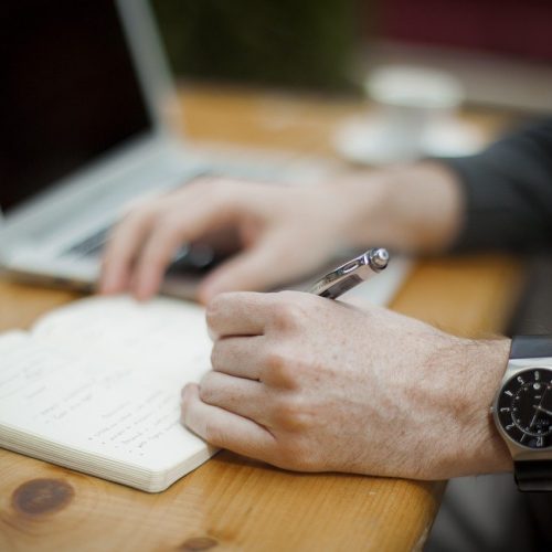 writing, workstation, office